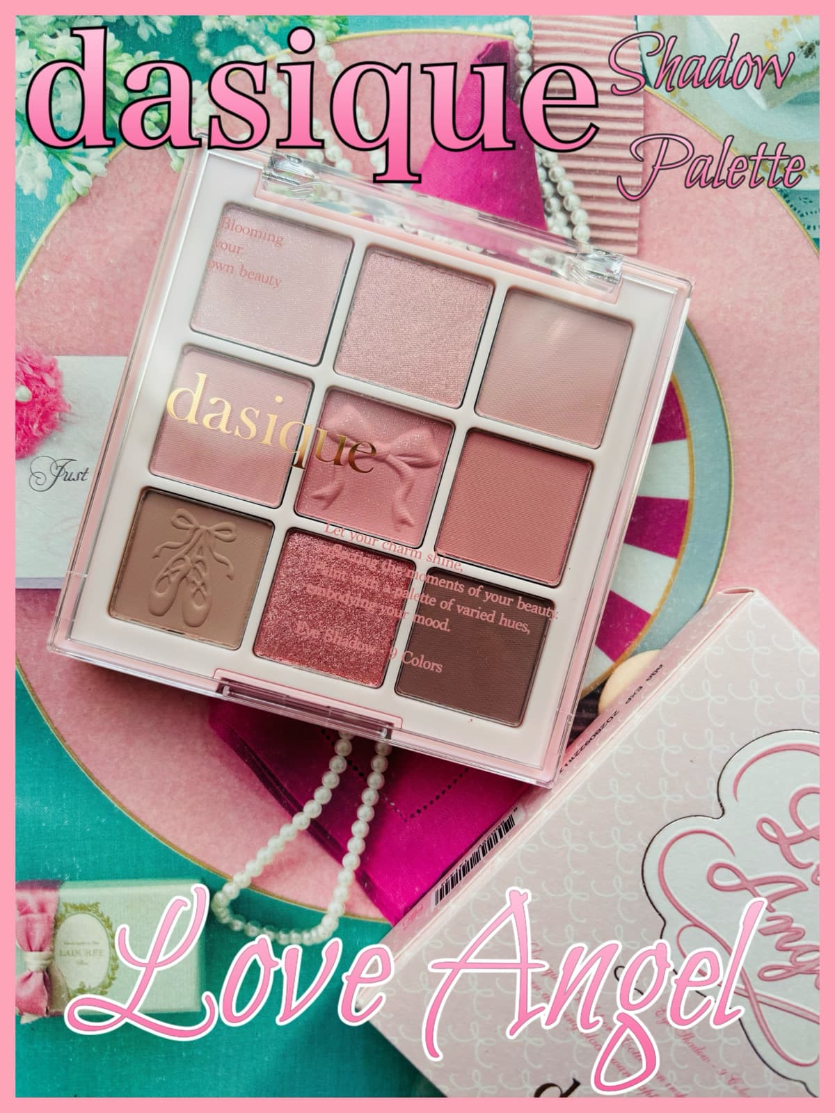 デイジークの新色アイシャドウ🩷
ラブエンジェル🫶