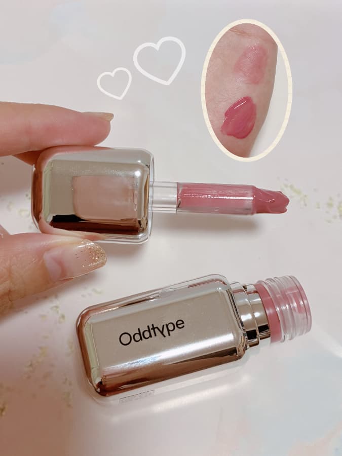 メタリックでコロンとしたフォルムの韓国ティント