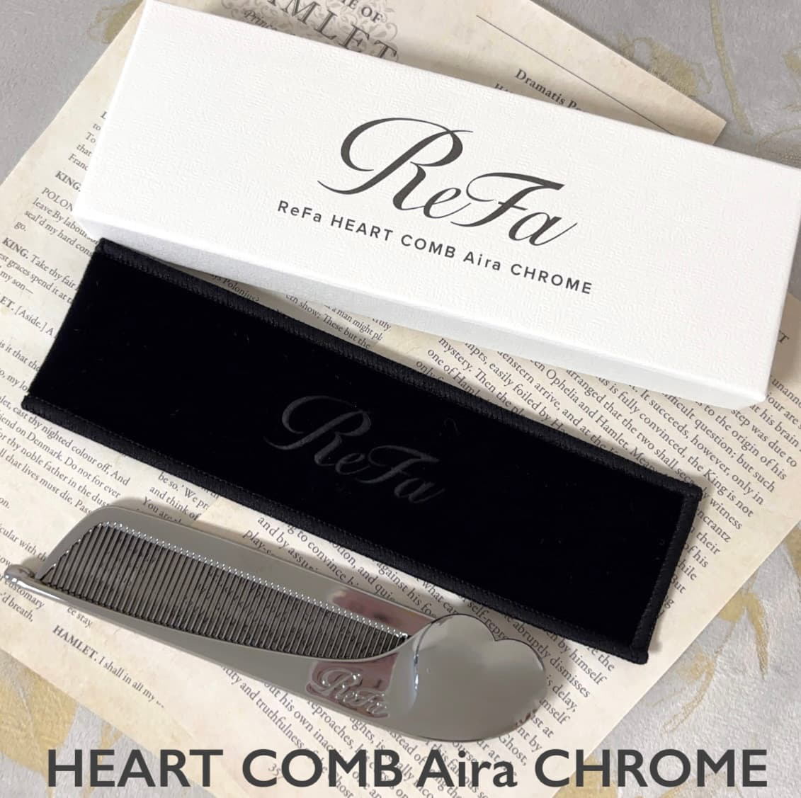 クロムタイプのハートコーム💌