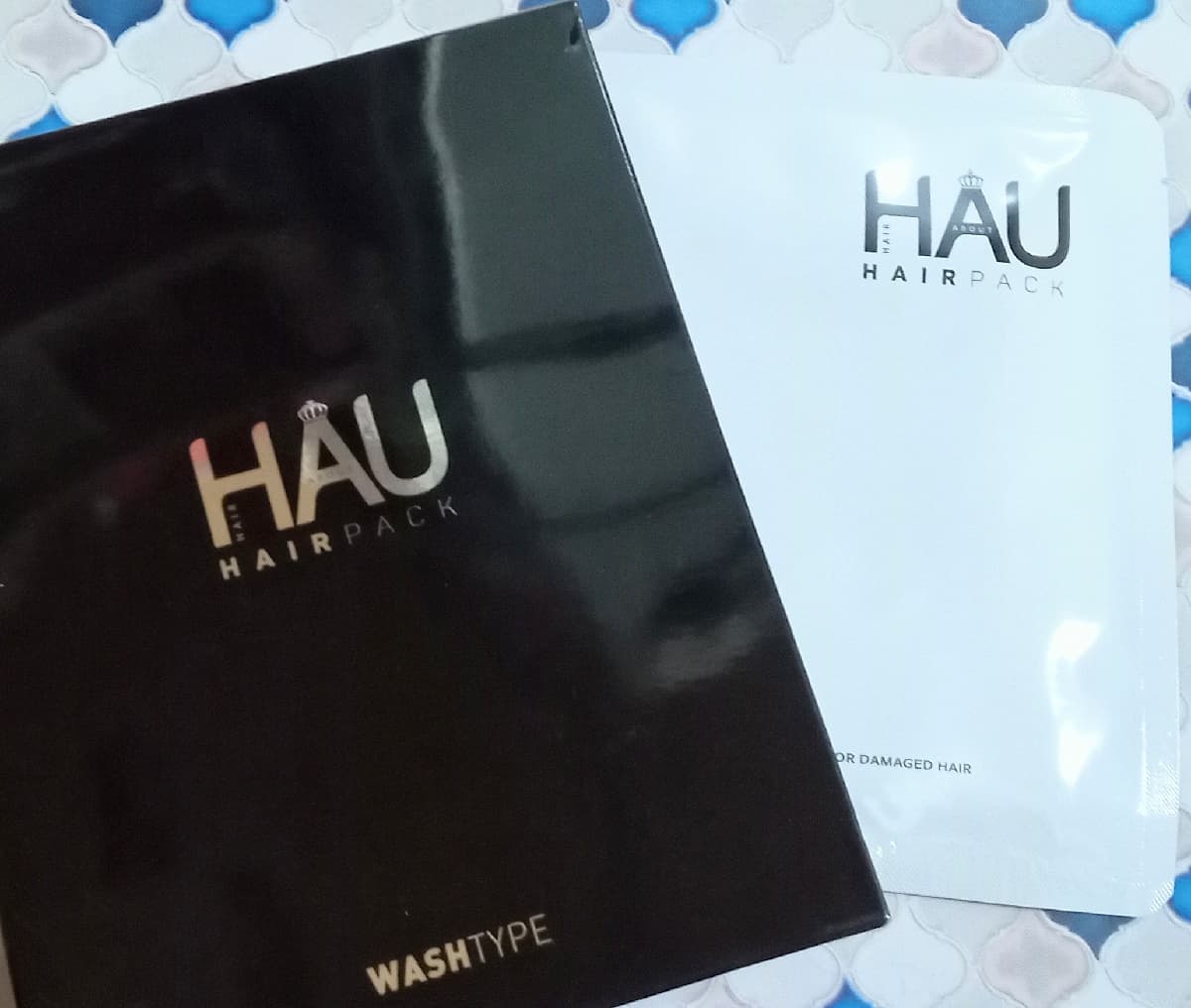 hau 韓国コスメ 被るヘアパック
