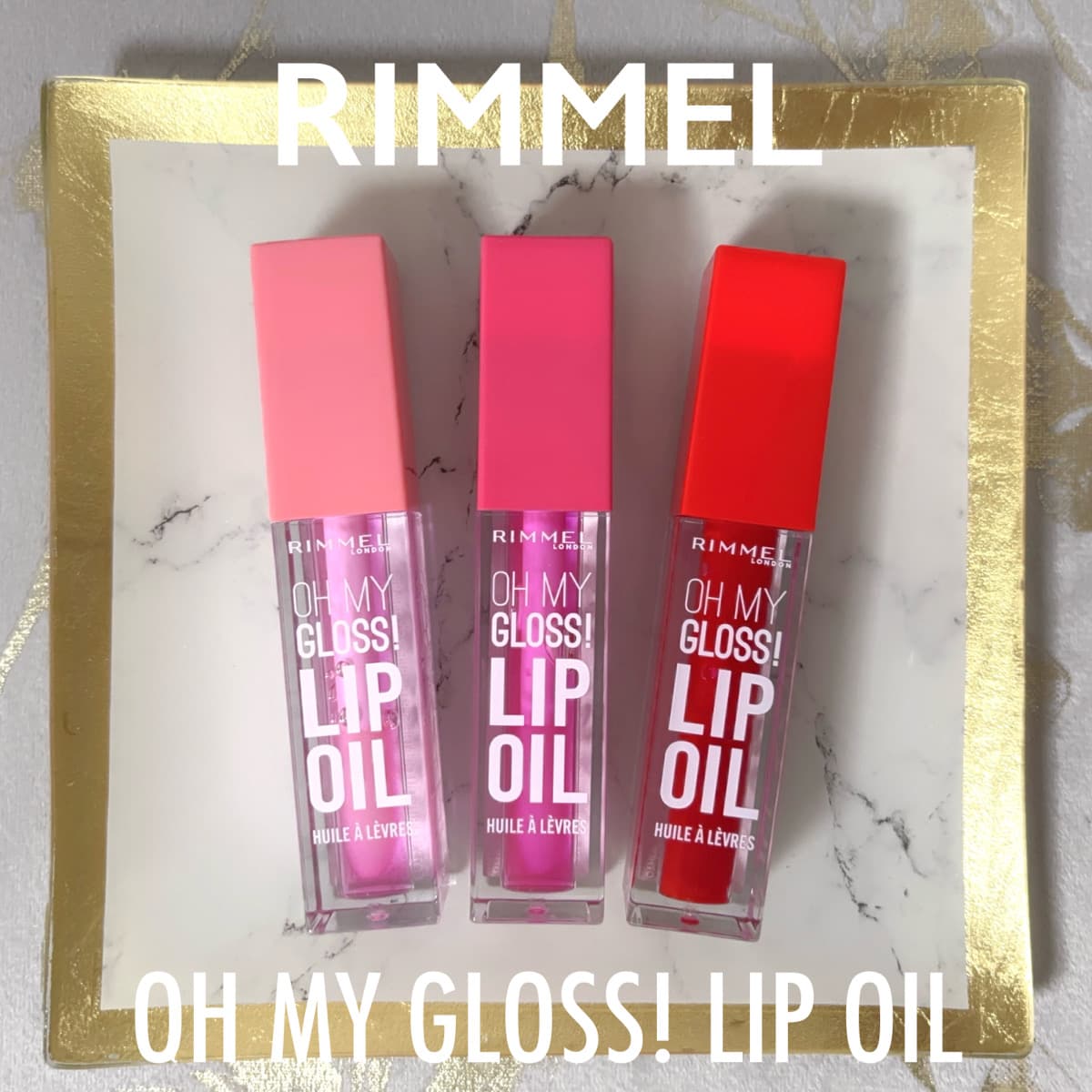RIMMEL💋新作リップオイル