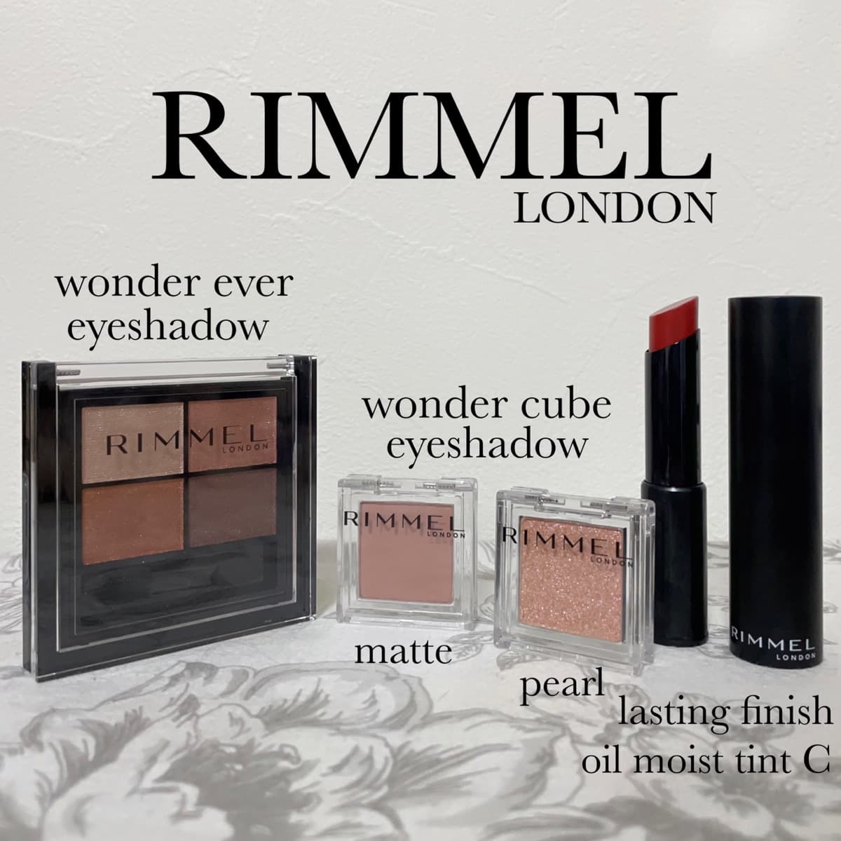 RIMMEL🤎アイシャドウ＆リップ４点レビュー