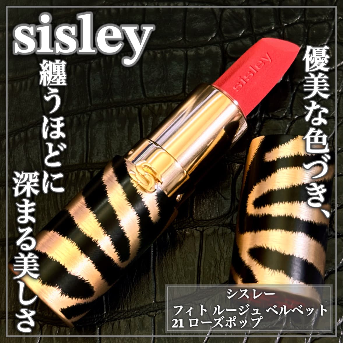 上品で美しいローズルージュ