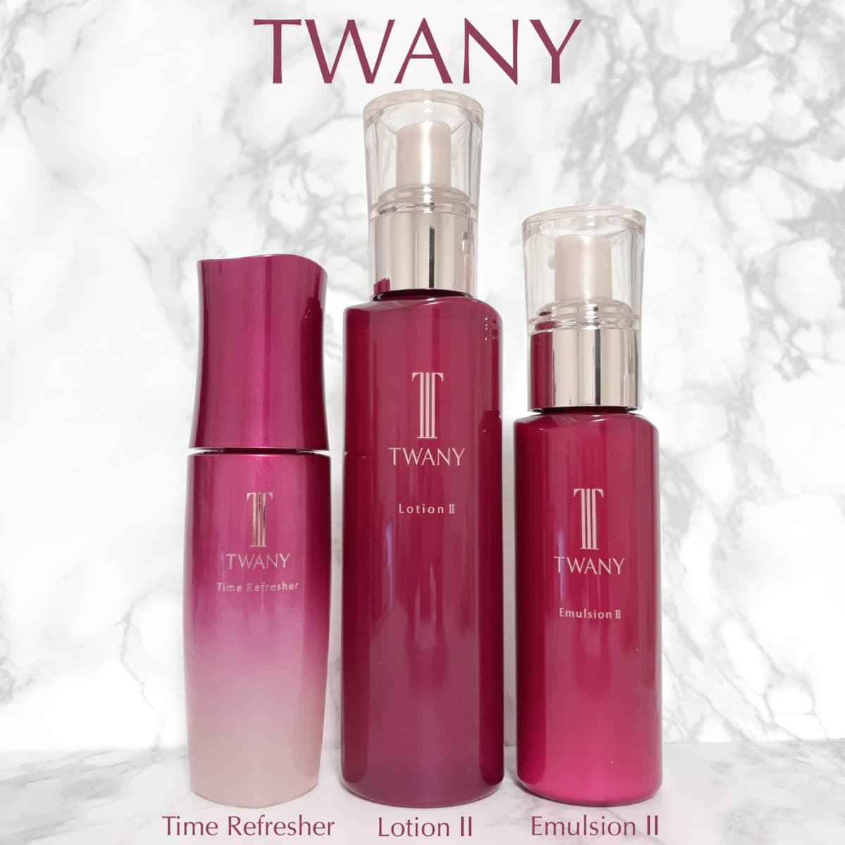 トワニーの美肌3品
