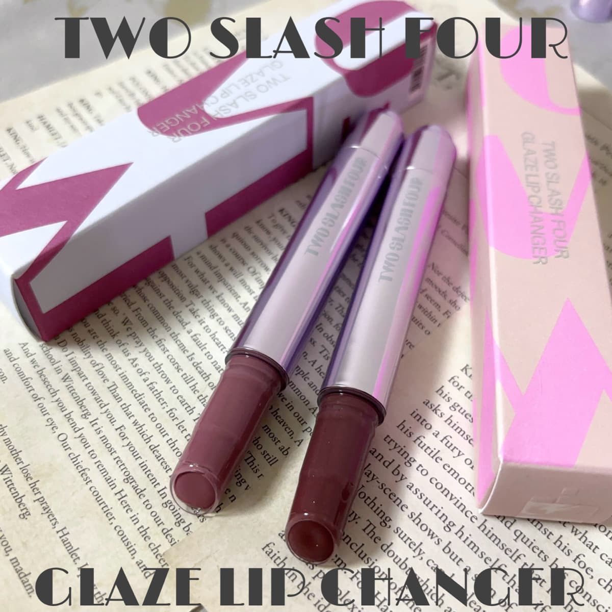 TWO SLASH FOUR💋ツヤリップ