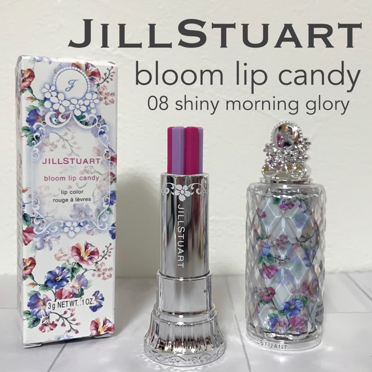 ジルスチュアート💐誕生花をイメージした多色リップ