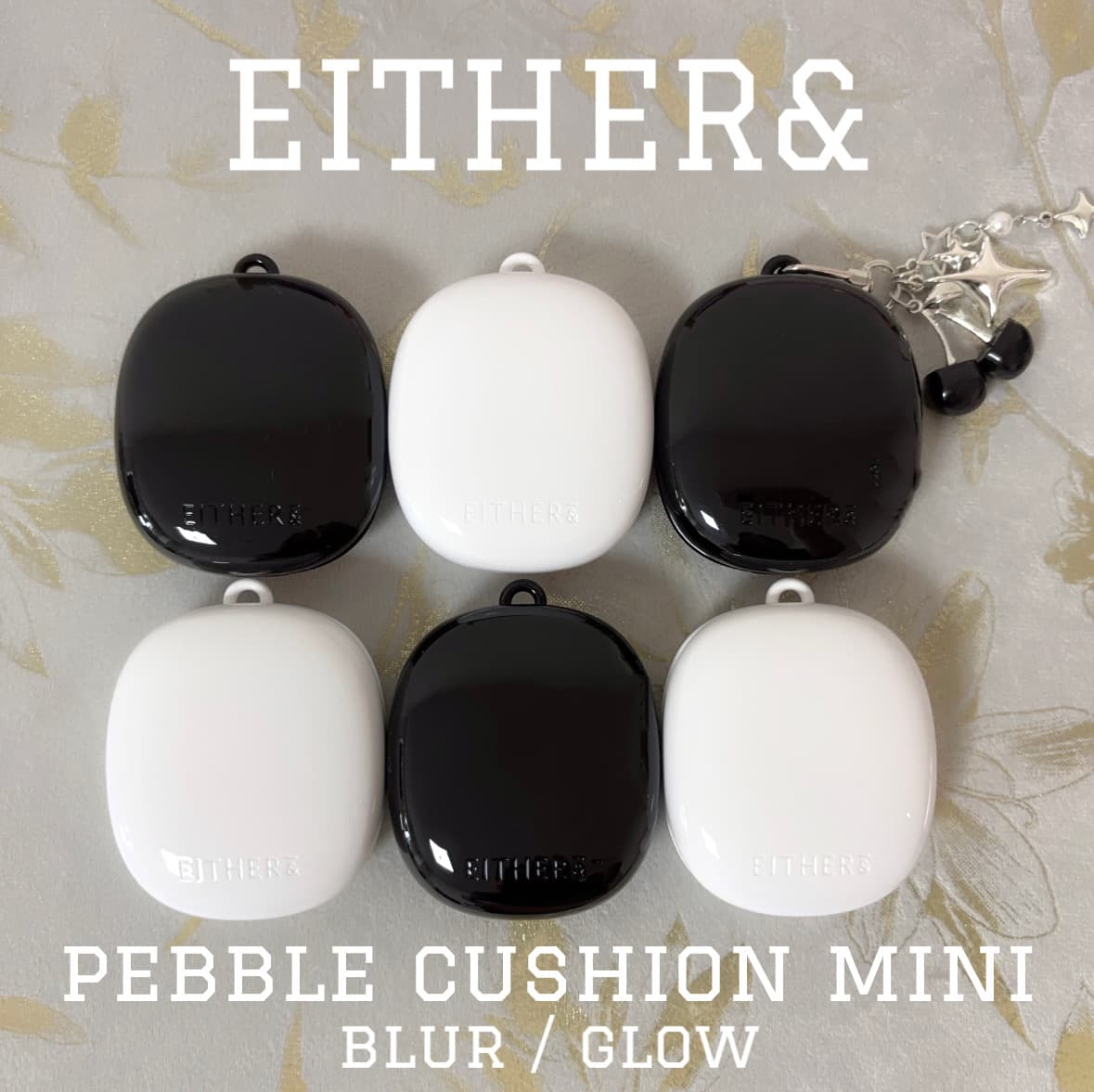 EITHER&のミニクッション