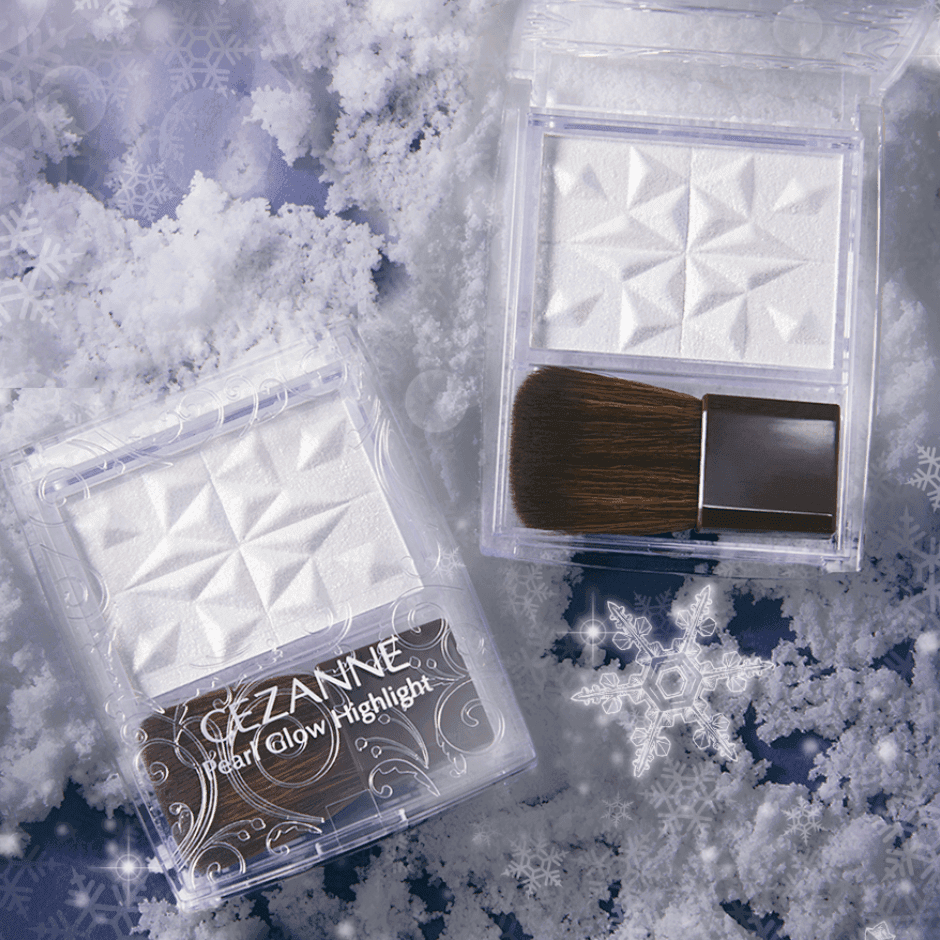 【限定】セザンヌ人気ハイライト新色「スノーファンタジー」初雪の輝き4色
